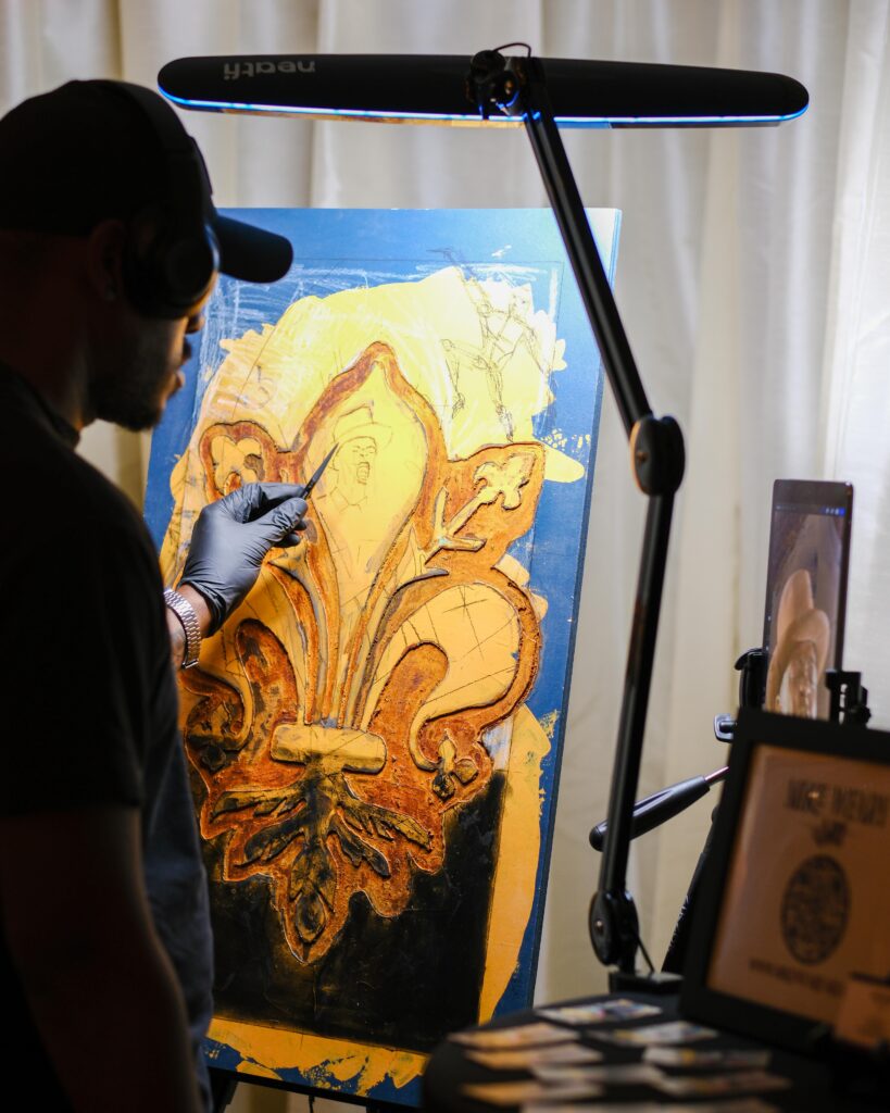 New Orleans themed gala catered by Good Food Events + Catering in Tampa